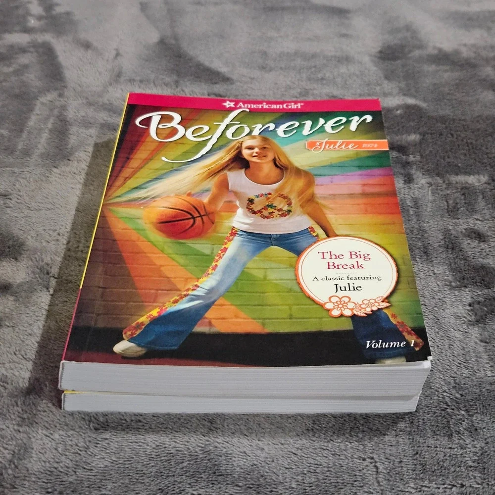 American‎ Girl Julie 1974 Beforever Lot of 2 The Big Break A Brighter Tomorrow